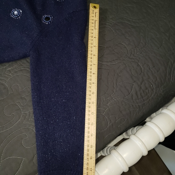 Coldwater Creek Wool/Cashmere blend Cardigan - Picture 7 of 9